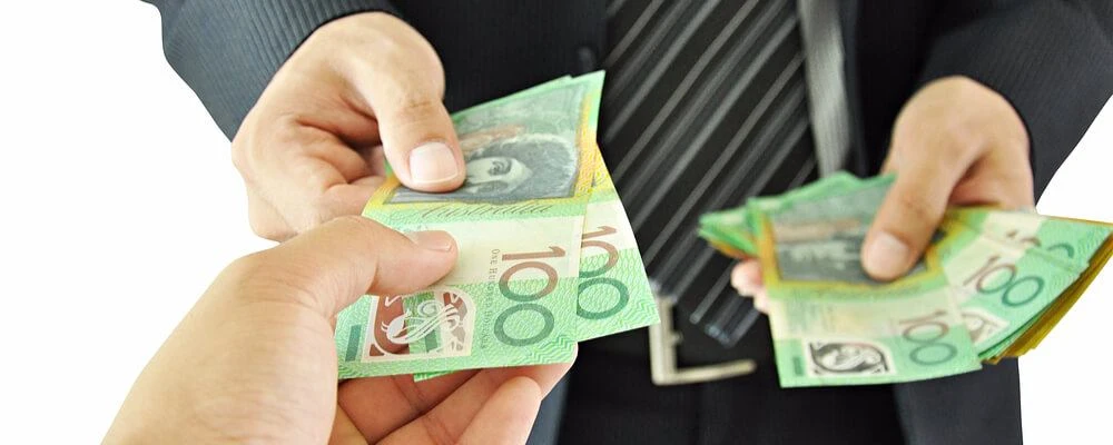 echange d'argent dollars australien